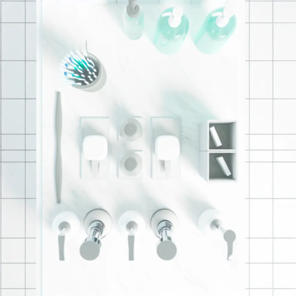 Nowoczesne rozwiązania komfortu w urządzonej łazience, w tym podgrzewane wieszaki i podświetlane lustra